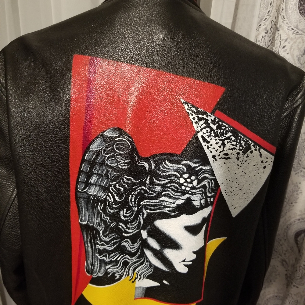 Gianni Versace Men's Leather Jacket - Picture 7 of 7